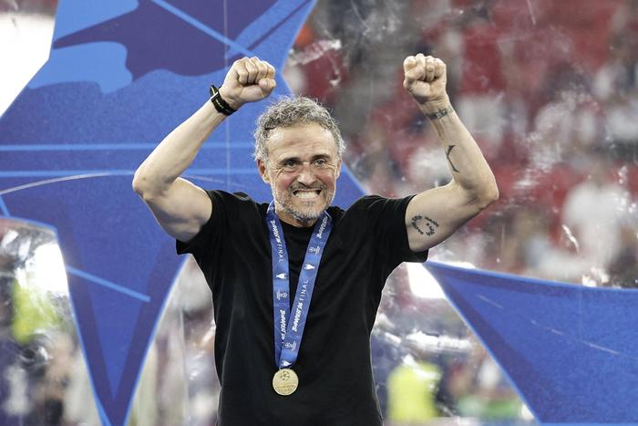 Paris Saint-Germain manager Luis Enrique || Imago