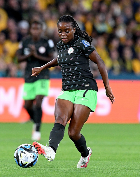 Michelle Alozie: 'Most beautiful' Super Falcons star has gained over ...