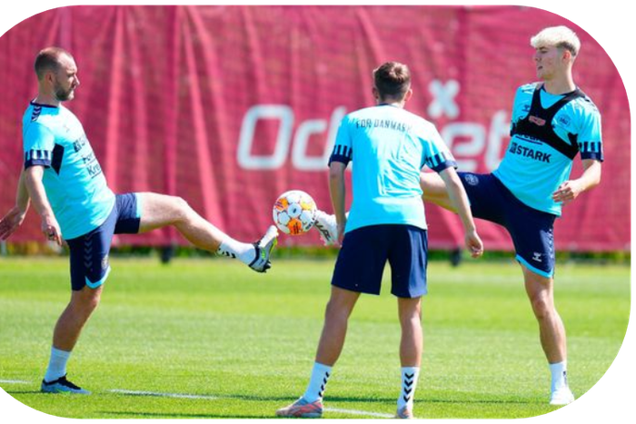 Eriksen praises fellow countryman Rasmus Hojlund- Phot Credit || Manchester Evening News