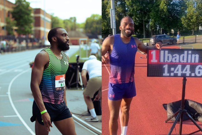 World Championships 800m qualifier for Edose Ibadin