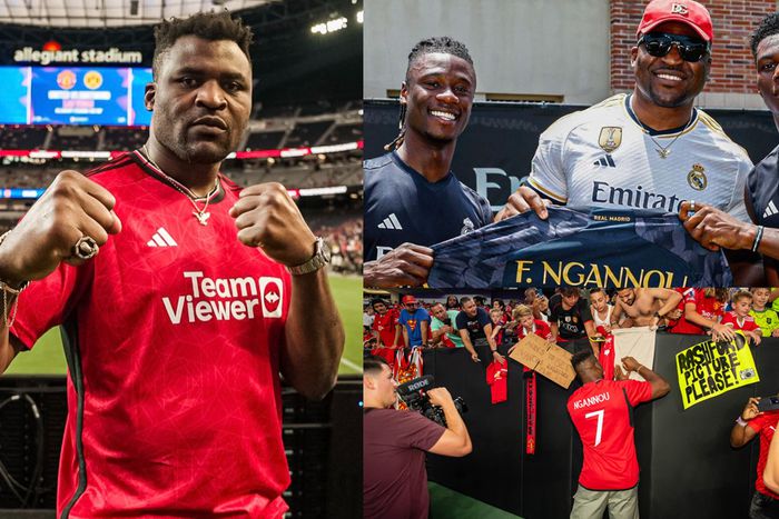 Ngannou teaming up with Manchester United is a message to his rival Fury who was born in Manchester.