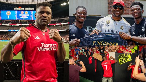 Francis Ngannou: Cameroon MMA star dumps Real Madrid for Manchester United ahead of Tyson Fury fight