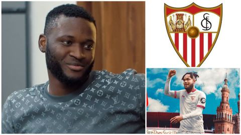 We saw that - Sevilla and Victor Boniface online bromance excites Nigerians after 'Neymar' post