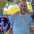 Love after divorce: Pep Guardiola re-unites with ex-wife Cristina Serra and their children at Oasis concert