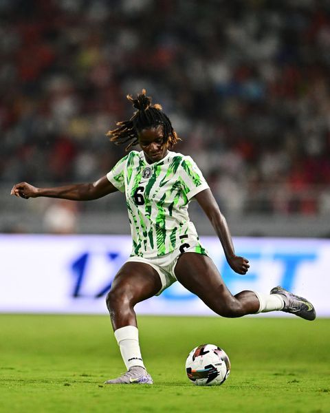 Super Falcons star Esther Okoronkwo created the most assists at WAFCON 2024 | Credit: IMAGO