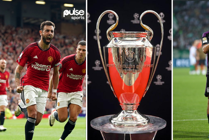 Caption: Manchester United and Bayern Munich were drawn in Group A || Imago, X/@UEFAChampionsLeague