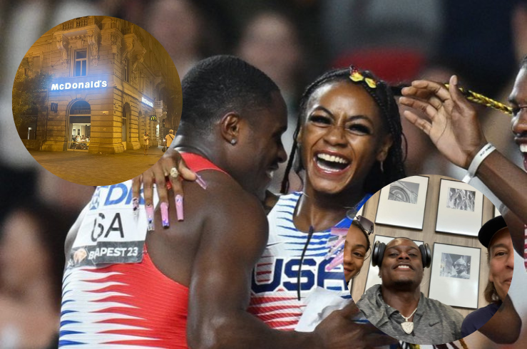 Sha'Carri Richardson and Christian Coleman spark dating rumour after 'cozy'  outing