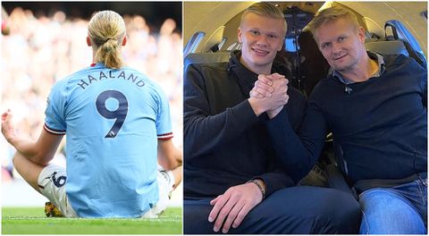 Erling Haaland: I like the way my dad shouts at me - Man City star after winning UEFA Men's Prize