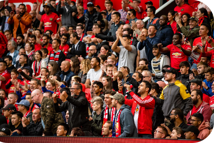 Man United fans dubbed England's worst fanbase || Photo Credit: Man United website