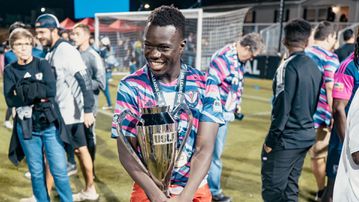 Kenyan midfielder features prominently in USL League One Team of the Week