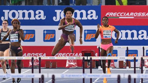 Anna Cockrell on why absence of Sydney McLaughlin and Femke Bol doesn't diminish her Rome victory