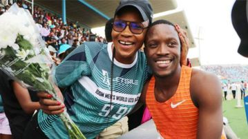 Letsile Tebogo narrates how late mother's presence felt in emotional Rome Diamond League win