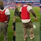 Nigerian star Asake did the coin toss and showed off his ball skills at the MLS clash between the New York Red Bulls and the Columbus Crew.