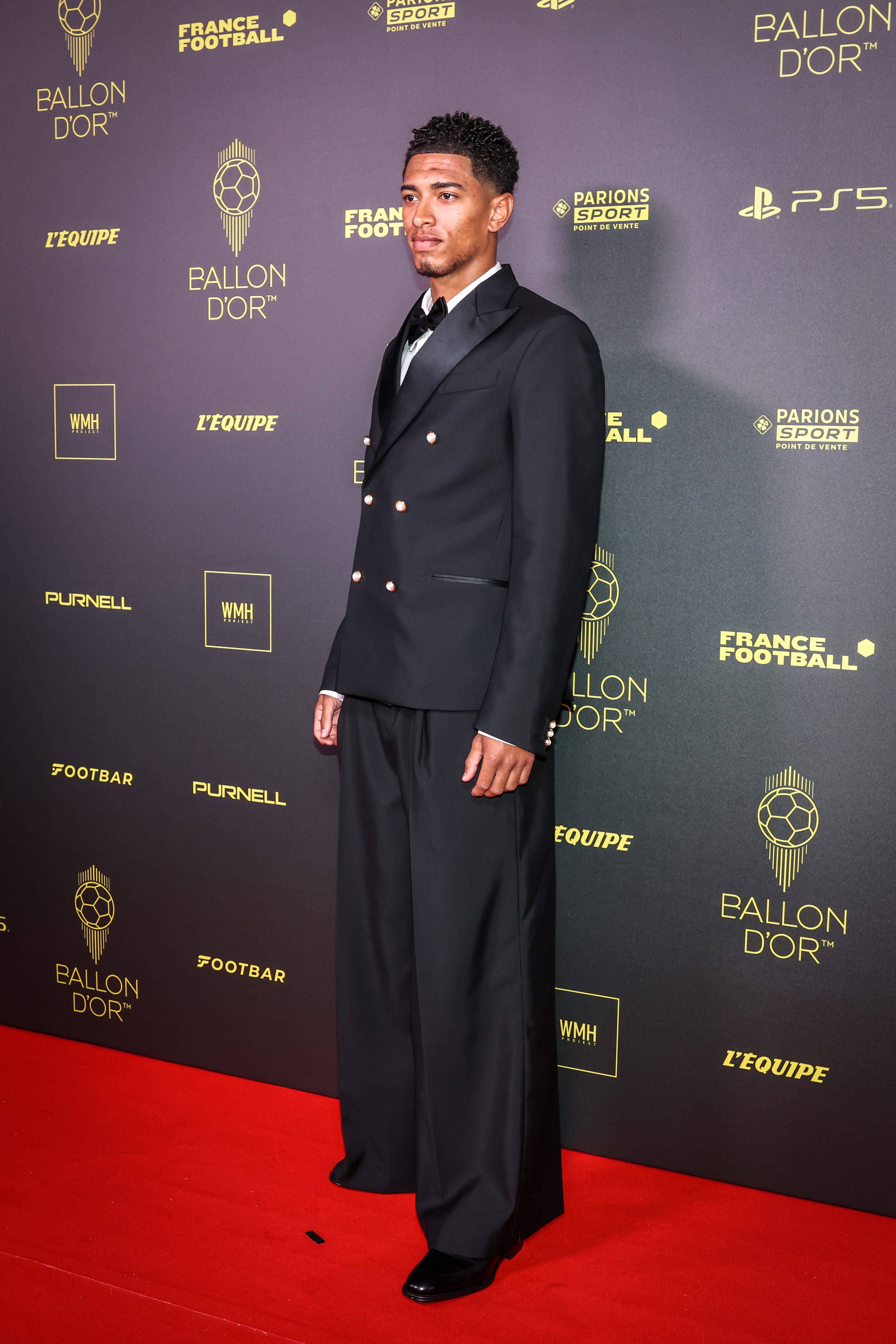 Jude Bellingham Wore Louis Vuitton To The 2023 Ballon d'Or Ceremony