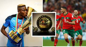 Osimhen to lose African best to Hakimi? As CAF annouce Morocco as venue for award