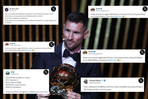 ‘Biggest robbery in football history’ – Fans slam ‘unfair’ Ballon d’Or after Lionel Messi wins eighth award