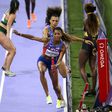 Gabby Thomas reveals close call in baton exchange with Sydney McLaughlin-Levrone at the Olympics