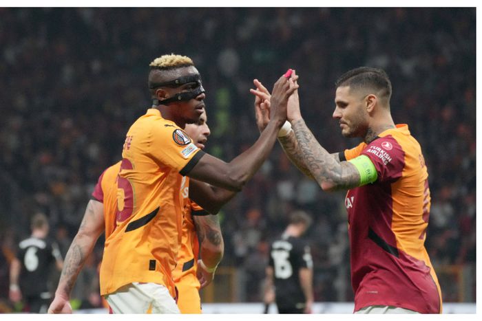 Ex-Galatasaray President hails duo Osimhen and Icardi