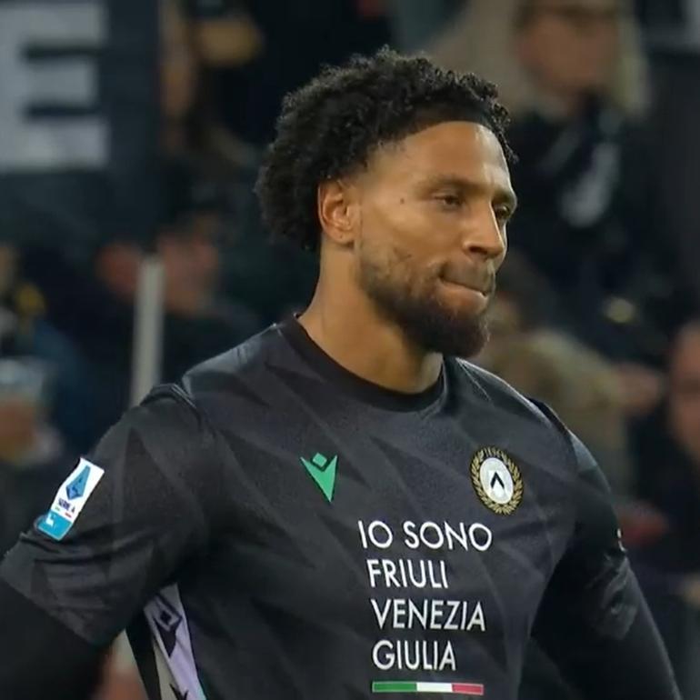 Maduka Okoye looked dejected after one of the goals he conceded.