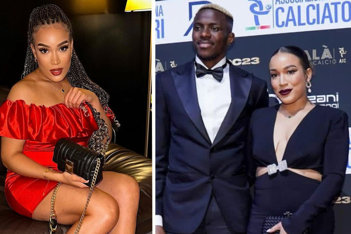 Victor Osimhen girlfriend Stefanie Kim Ladewig