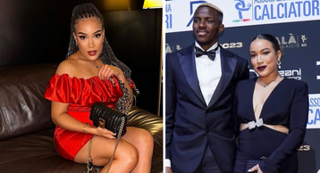 'Perfect woman' - Victor Osimhen's Oyinbo girlfriend Stefanie Ladewig sets tongues wagging with last Instagram post of 2023