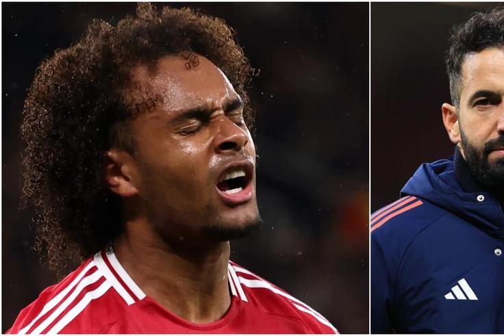 'He is a human being' — Amorim laments decision to substitute £35M FLOP Zirkzee after 33 minutes