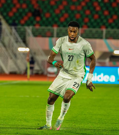 Ryan Alebiosu made his debut for Nigeria || Imago