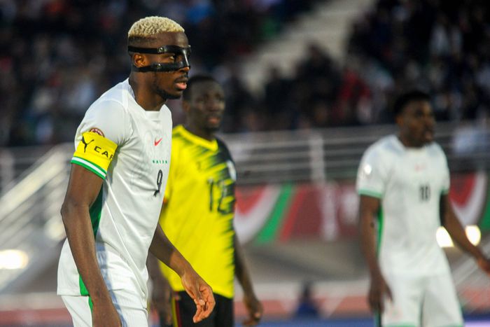 Osimhen enjoyed leading his teammates against Uganda.