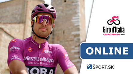 17. etapa Giro d'Italia 2021 - po voľnom dni je Peter Sagan dnes opäť v akcii
