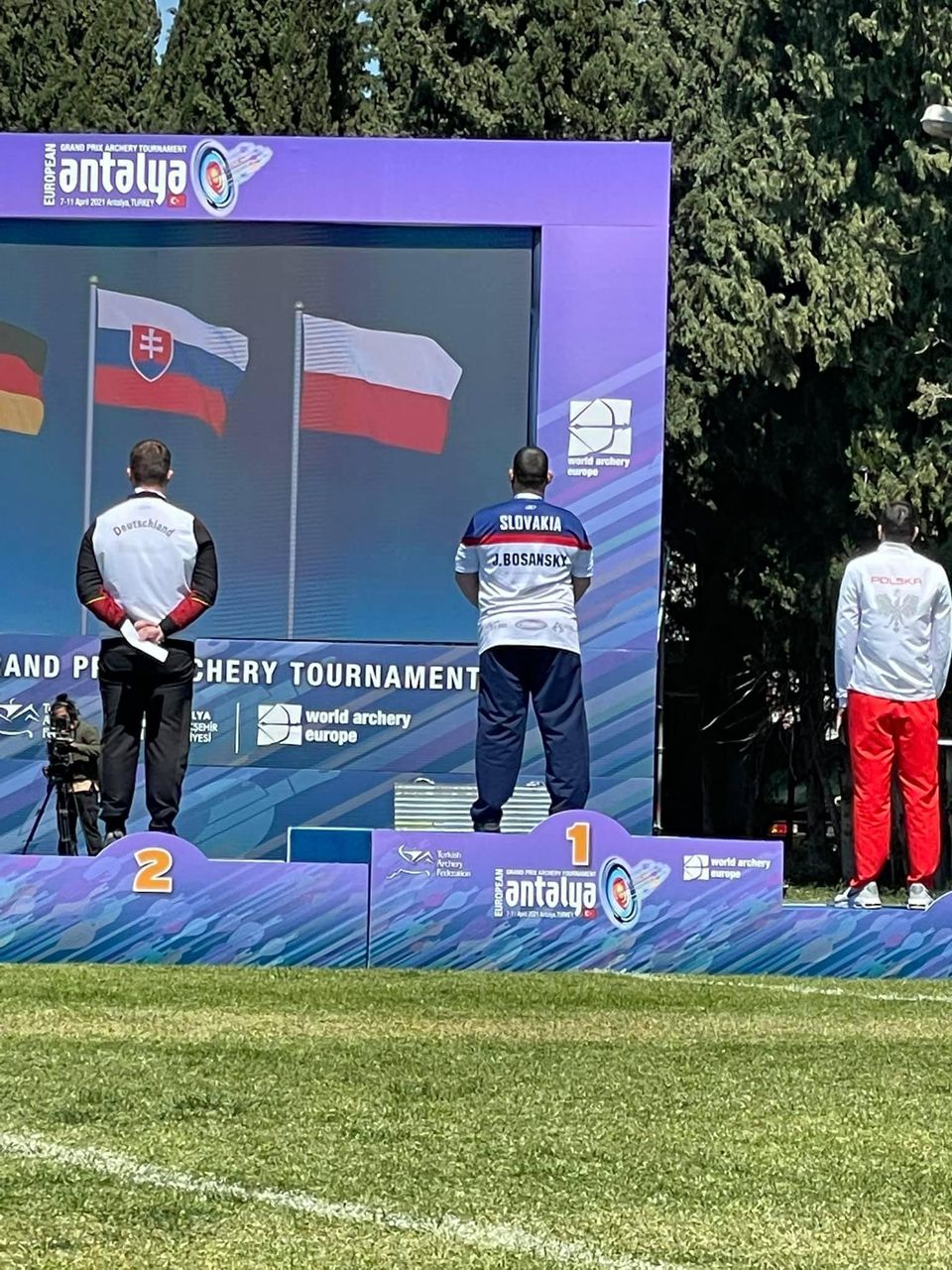 Jozef Bošanský získal zlato v kladkovom luku na European GP v Antalyi