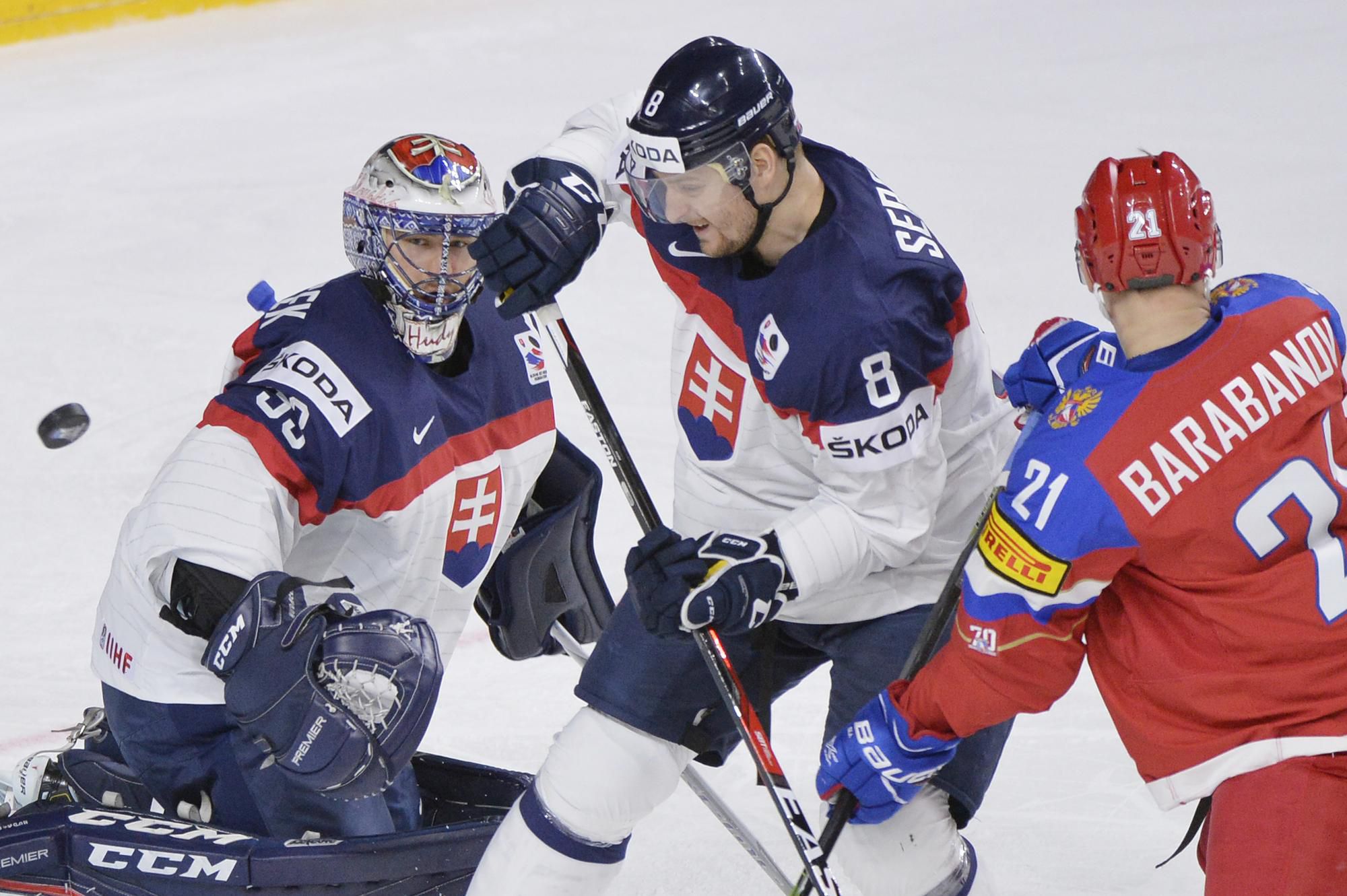 Július Hudáček, Michal Sersen a Alexander Barbanov