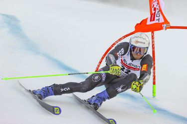 Adam Žampa v 1. kole finálového obrovského slalomu v Lenzerheide
