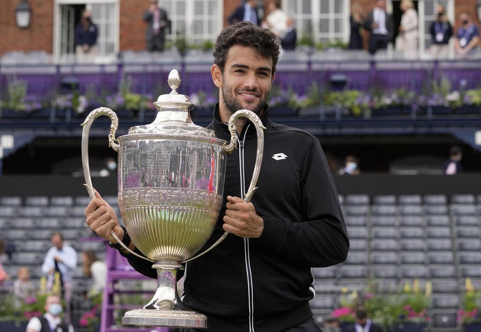 Taliansky tenista Matteo Berrettini sa stal víťazom trávnatého turnaja ATP v londýnskom Queen´s Clube