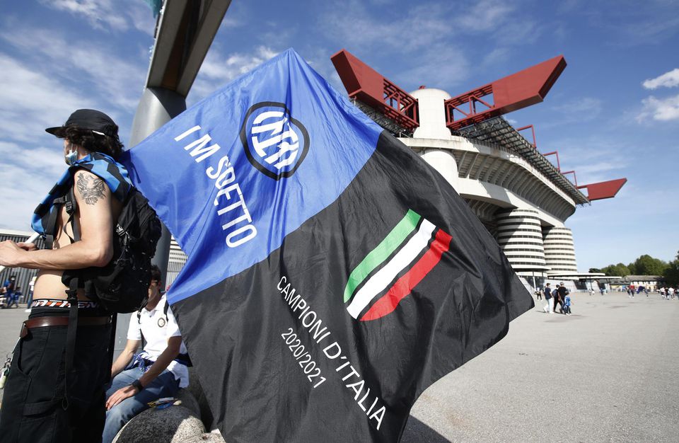 Majstrovské oslavy fanúšikov Interu Miláno