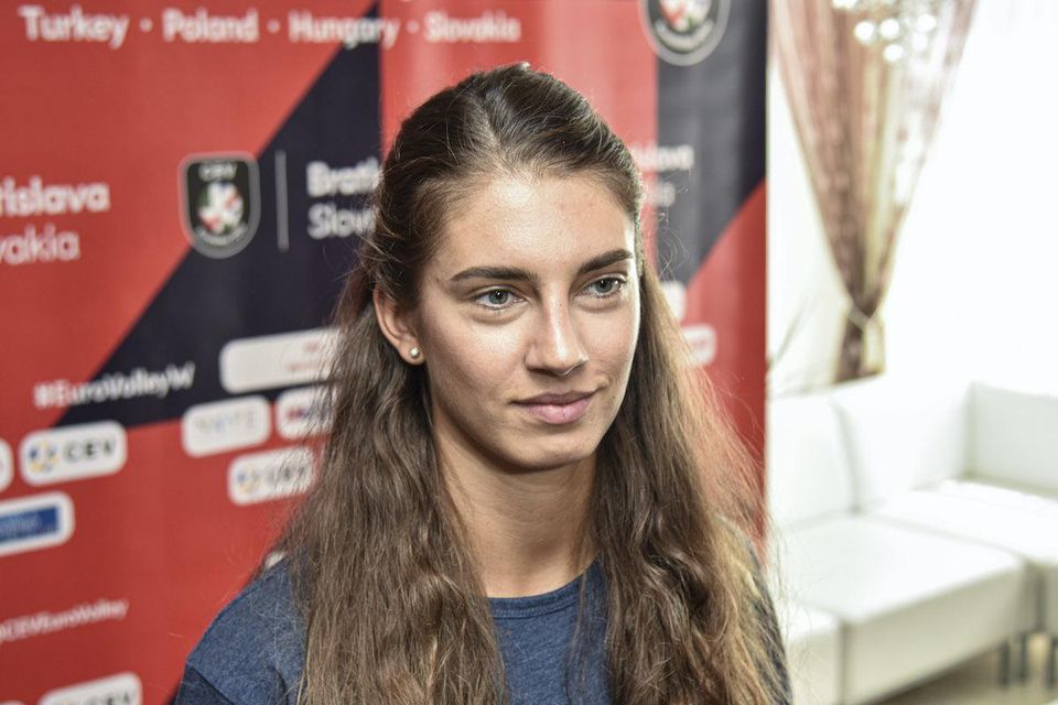 Slovenská volejbalová reprezentantka Nikola Radosová.