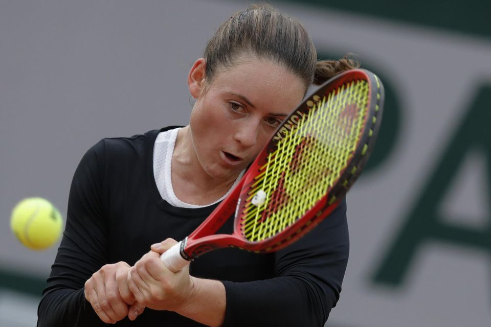Slovinská tenistka Tamara Zidanšeková