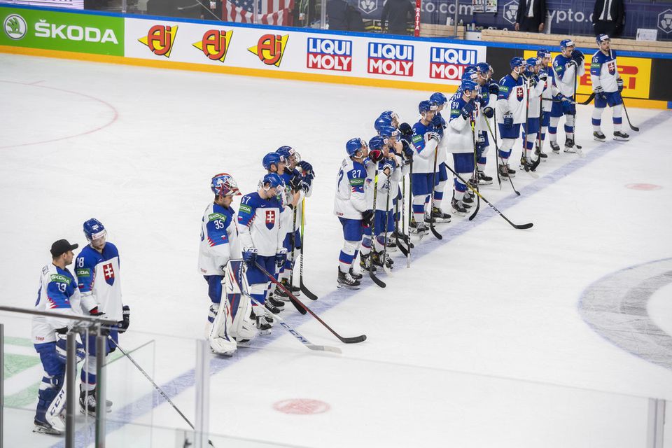slovenskí hokejisti na MS 2021