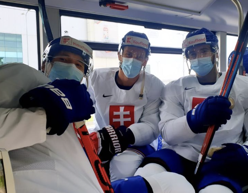 MS v hokeji 2021 Slovenská zaujímavá cesta na tréning Šport.sk