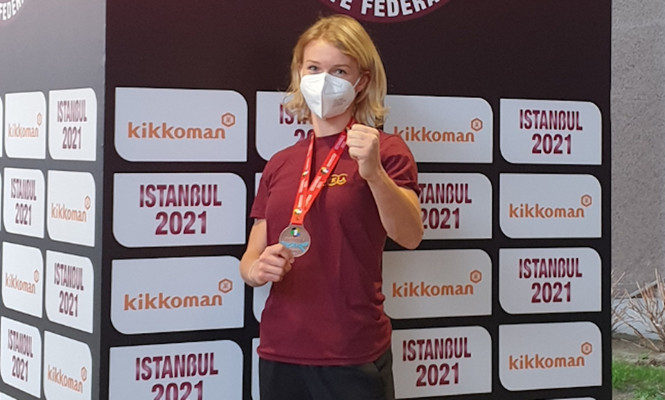 Slovenská reprezentantka v karate Ingrida Suchánková.