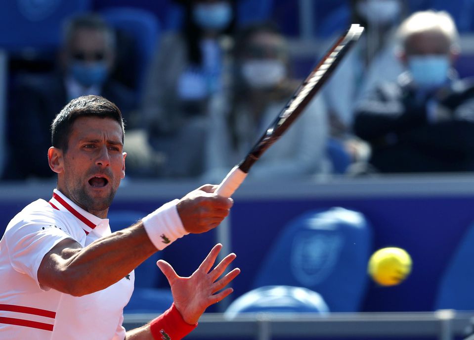 Novak Djokovič na turnaji ATP v Belehrade