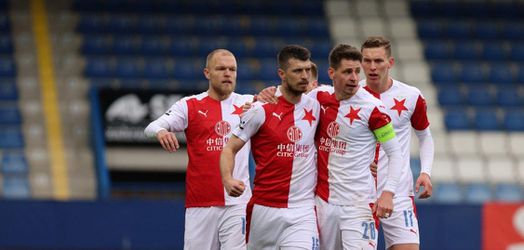 Slavia Praha si odnáša z Liberca všetky body, rozhodol Kúdela