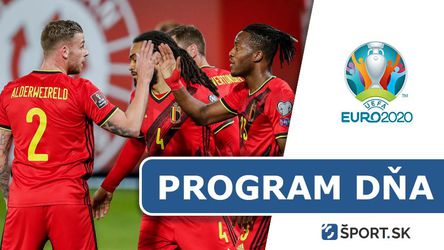 EURO 2020: Program dňa - pondelok 21. júna