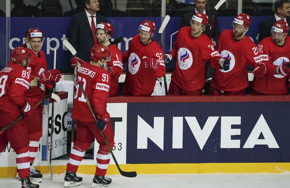 MS v hokeji: Rusko - Bielorusko.