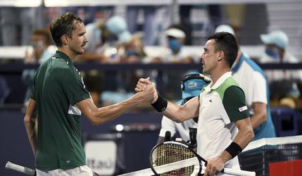 ATP Miami: Bautista-Agut vo štvrťfinále vyradil Medvedeva