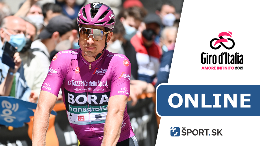 ONLINE: 14. etapa Giro d'Italia 2021