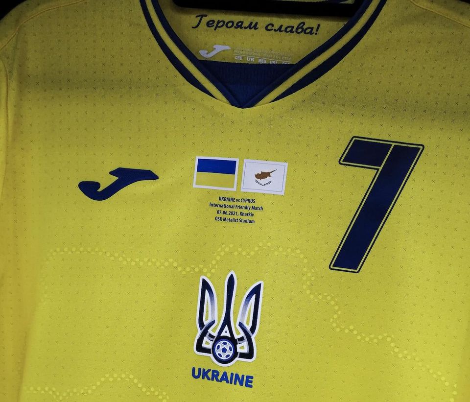 Nový dres  ukrajinskej futbalovej reprezentácie