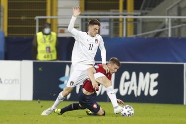 ME U21: Česko v prvom zápase remizovalo s Talianskom