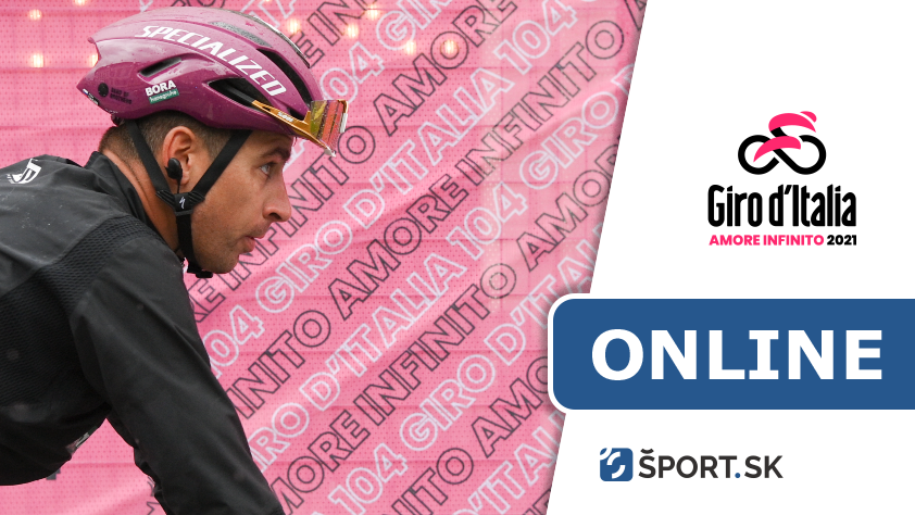 ONLINE: 19. etapa Giro d'Italia 2021