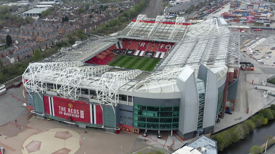 Manchester United's Old Trafford Stadium.