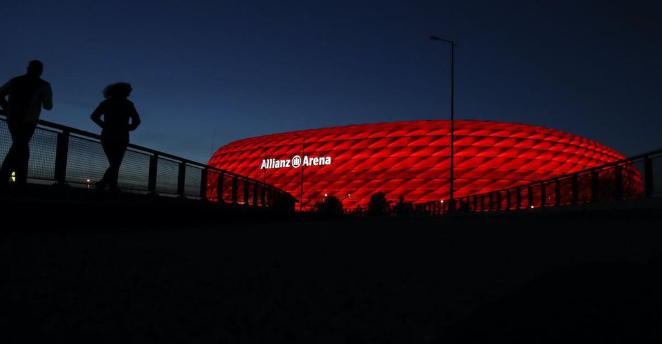 Allianz Arena v Mníchove.